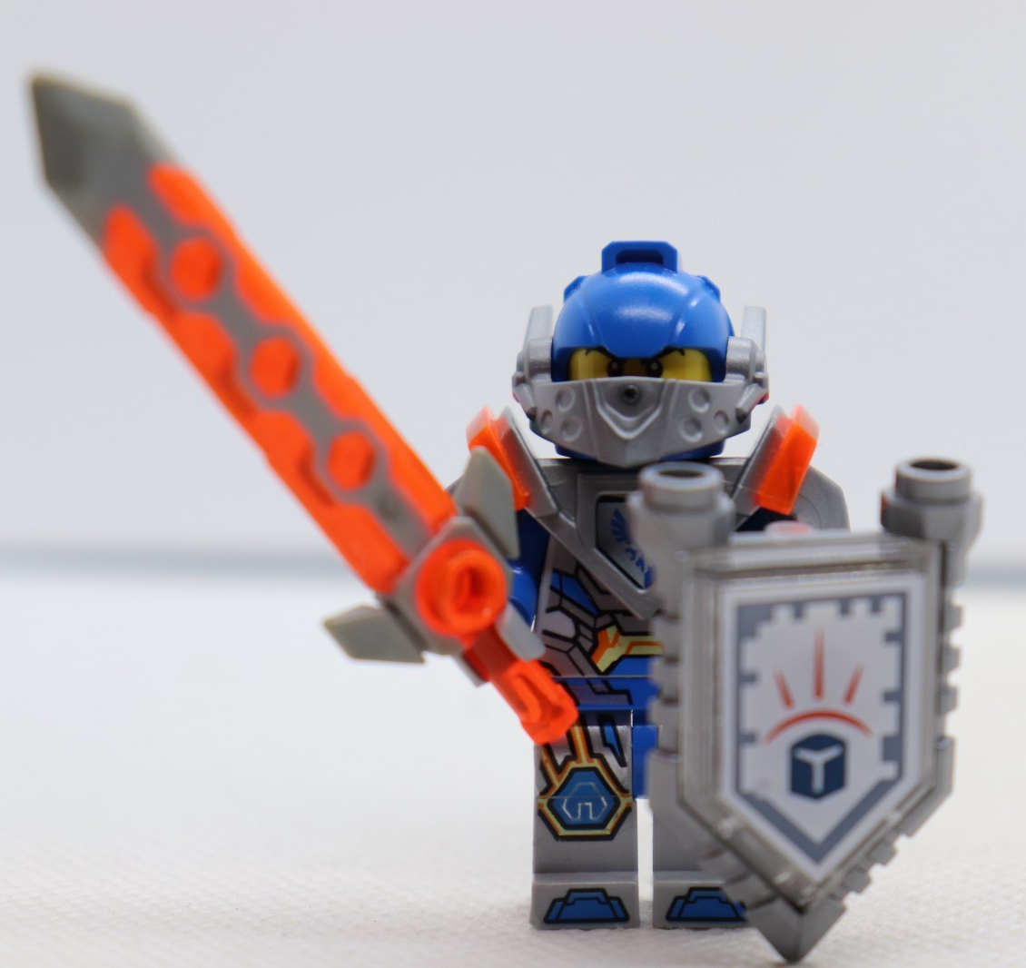 Clay 70315 70321 70317 Shield Sword Nexo Knights LEGO® Minifigure