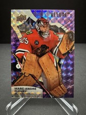 2021-22 Upper Deck Allure Marc-Andre Fleury Purple Diamond 5/10