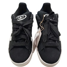 adidas Campus 00s J Big Kids Shoes Black White HQ6638 Youth Size 5.5