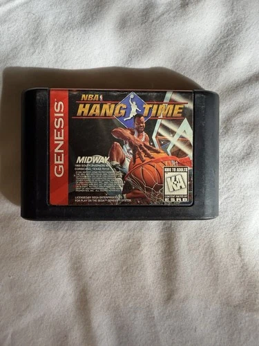 NBA Hang Time Sega Genesis Authentic and Tested Cart Only
