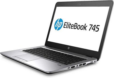 Günstiger HP EliteBook 745 G4 Laptop 14'' AMD Pro, Radeon GPU, SSD, 16GB, Windows 10