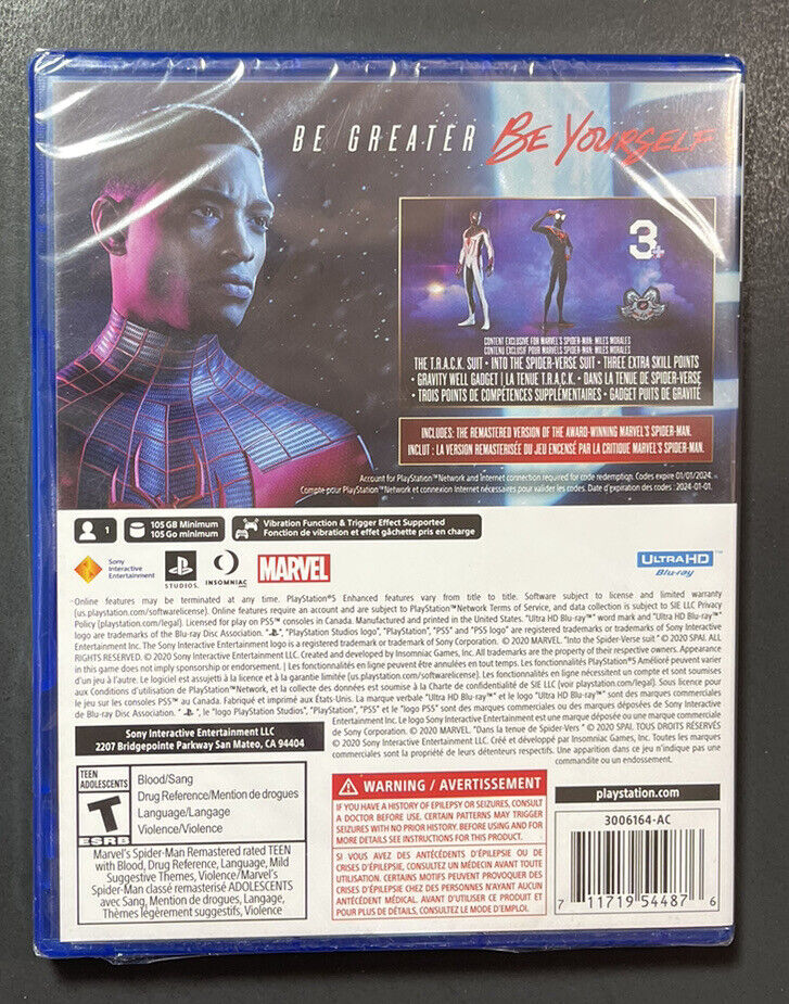  Marvel's Spider-Man: Miles Morales Launch Edition