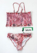 Molo Girls Nita Floral Smocked Bikini Set, Co...