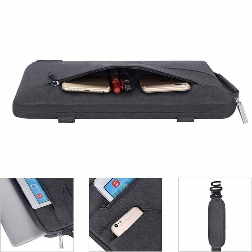 Mosiso 13.3 14 15.6 Laptop Bolsa Mensajero Estuche de Transporte para Macbook Air Pro 13 15  - Imagen 72 de 83