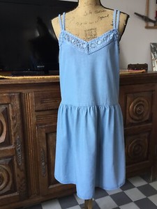 robe lyocell camaieu