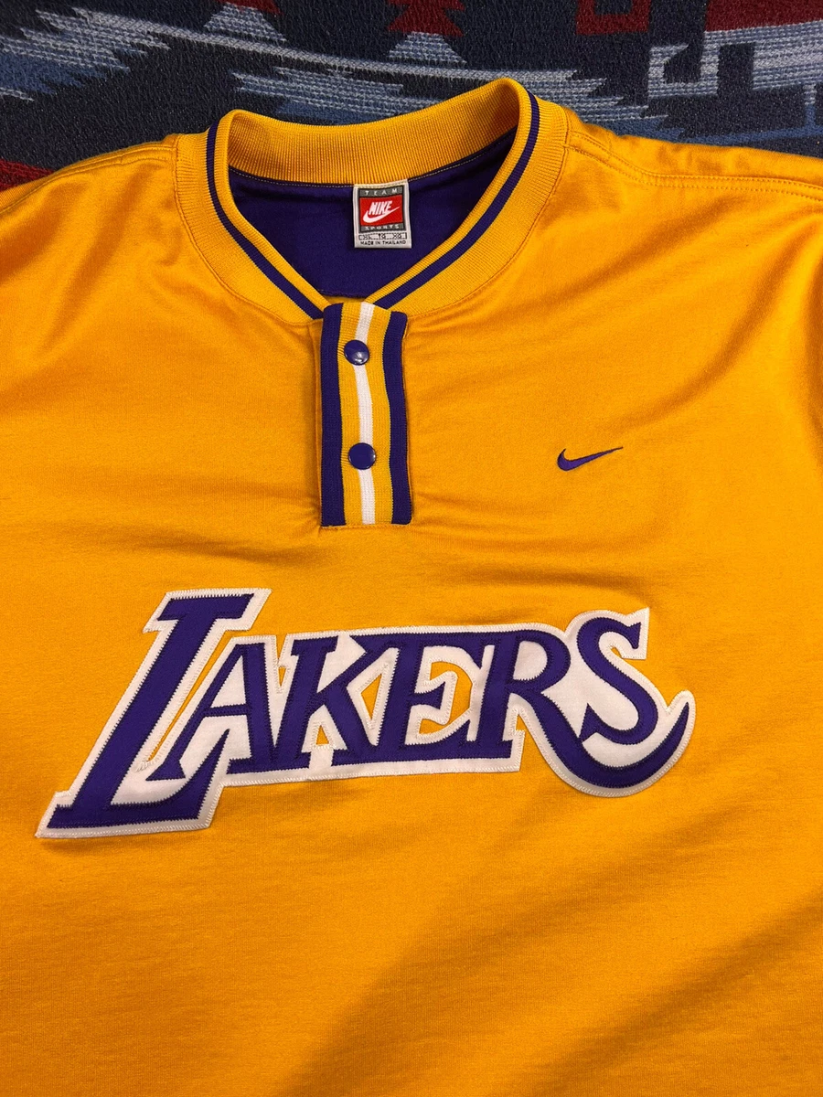 Lakers warm cheap up jacket nike