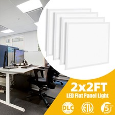 LED Flat Panel Light 2x2FT, 45Watt 5800LM Recessed Backlit Troffer Lights, 5000K