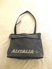 ALITALIA EUROVINIL tracolla borsa hostess VINTAGE RARE