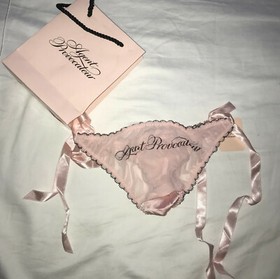 Brand New -  Agent Provocateur Pink Tie Side Knickers - One Size Fits All.