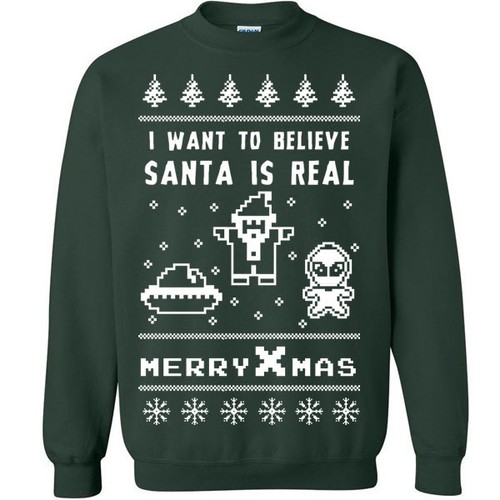 642 I want to Believe Crew Sweatshirt 