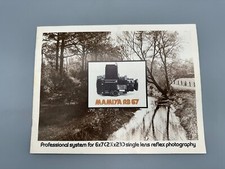 MAMIYA RB 67 Single Lens Reflex Photography Photograph Sales Brochure Ephemera 