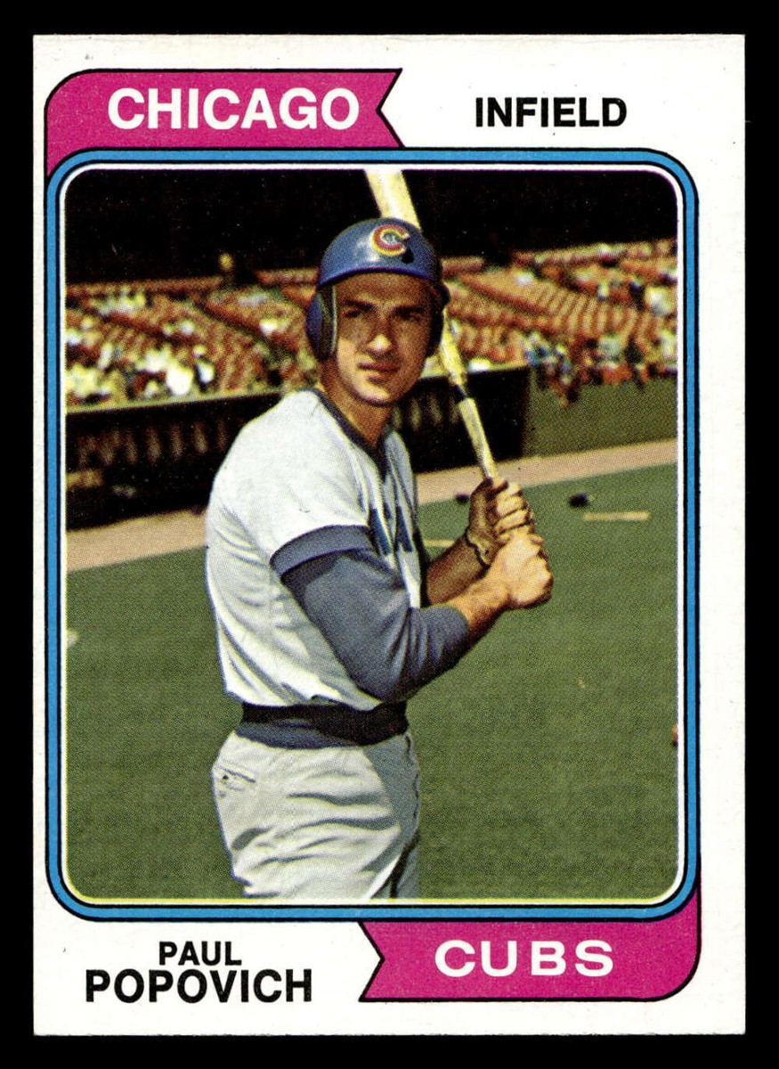 1974 Topps #14 Paul Popovich Near Mint Cubs ID:463081 | eBay