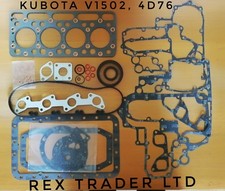 Gasket kit compatible for Kubota V1502, 4D76, with Graphite Sheet gasket
