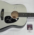 JAMES TAYLOR SIGNED CUSTOM JT ACOUSTIC GUITAR SWEET BABY JAMES JSA COA — photo 2