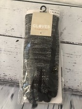 Fashion Women Ladies Fall Winter Gloves Black Silver White