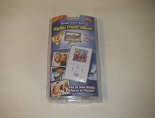 CREDIT CARD SIZE DIGITAL PHOTO ALBUM WALLET PIX NEW - DISPLAYS 58 PHOTOS