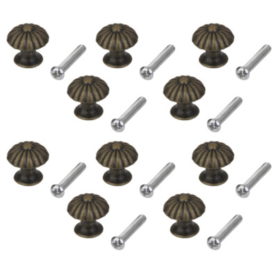 10er-Set Mini Vintage Möbelknopf Schrankknöpfe Griff Hardware für