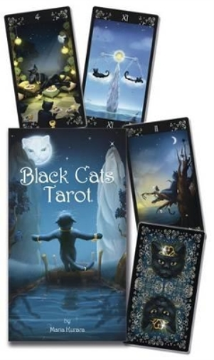 Maria Kuara Black Cats Tarot Deck (Merchandise) Black Cats Tarot