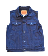 Levis Demin Vest Kids Size Large 12-13 YRS - Blue  Sleeveless