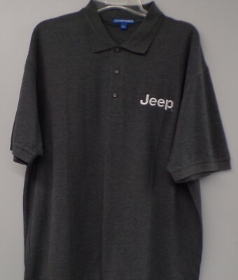 JEEP Embroidered Mens Polo XS-6XL, LT 