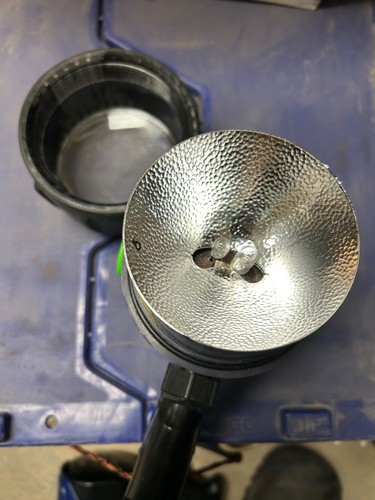 UK400 Dive Light, Black/Green, Parts Only - Picture 6 of 6