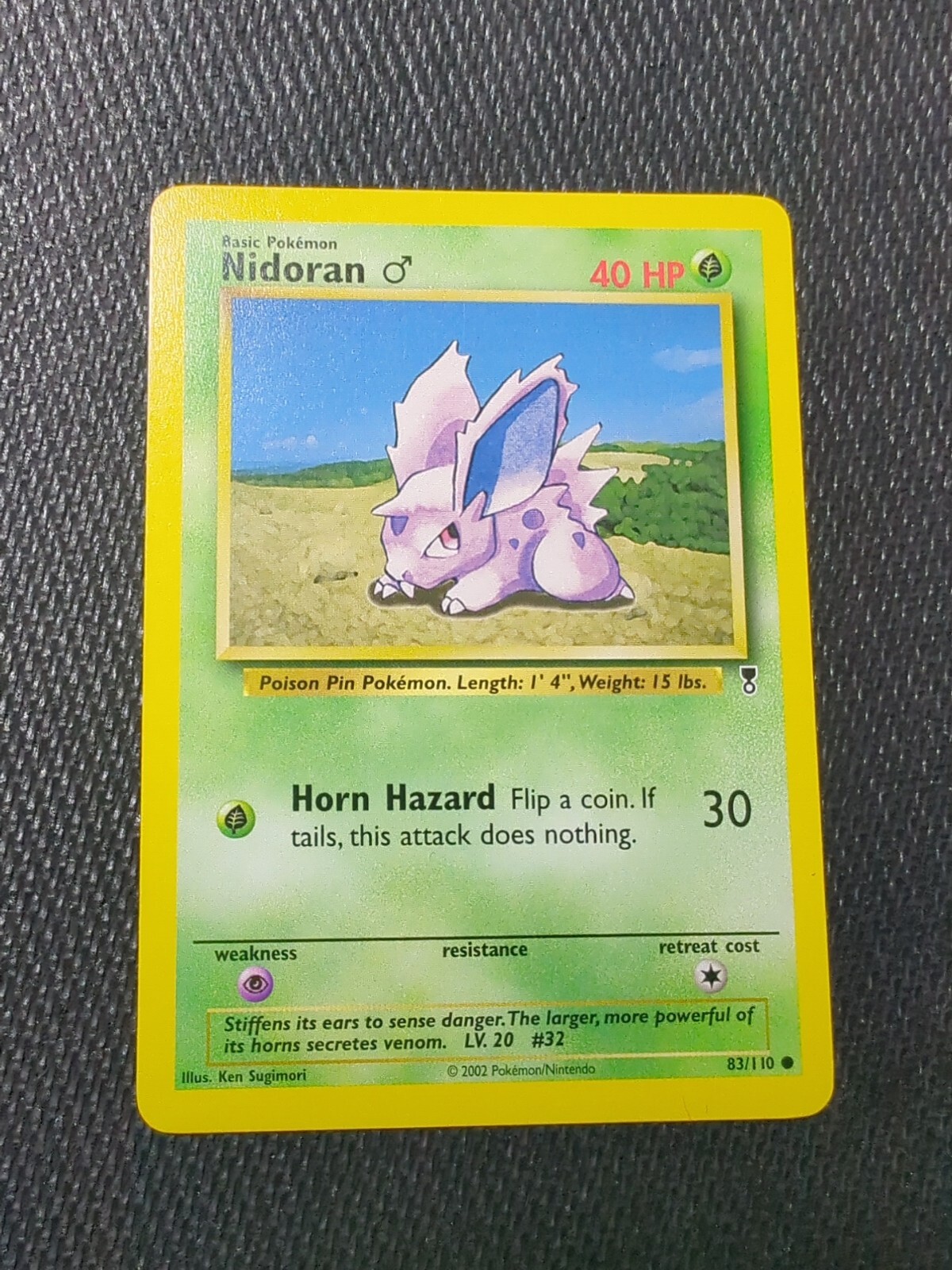 Pokémon TCG Nidoran Legendary Collection 83 Regular Common