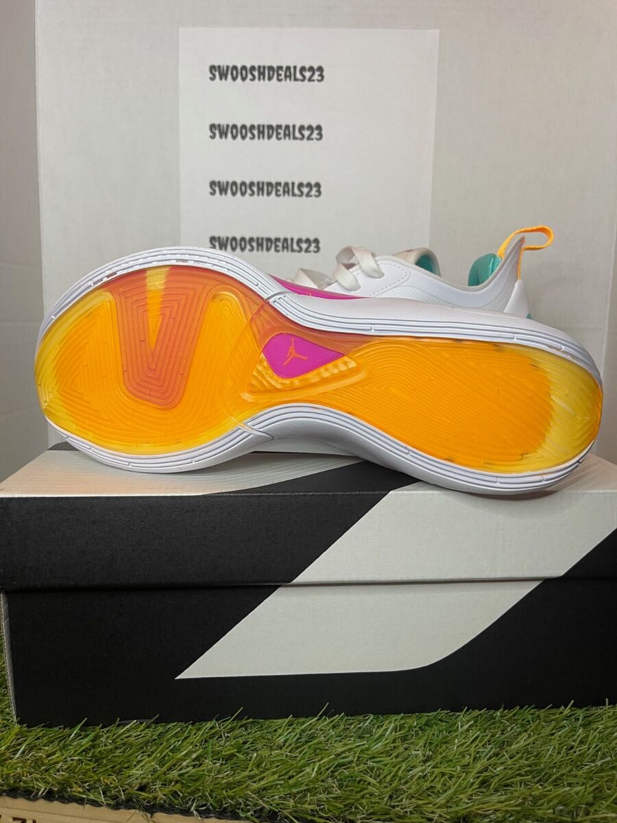 Jordan Luka 1 Men's 8 White/Fire Pink-Dynamic Turquoise Jordan Luka 1 Men's 8 White/Fire Pink-Dynamic Turquoise