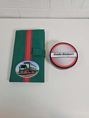 Eddie Stobart Untersetzer Set 6 Untersetzer Original Tischsets + Notizbuch und Stift