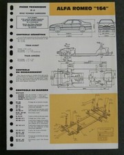 Revue technique Alfa Romeo 164