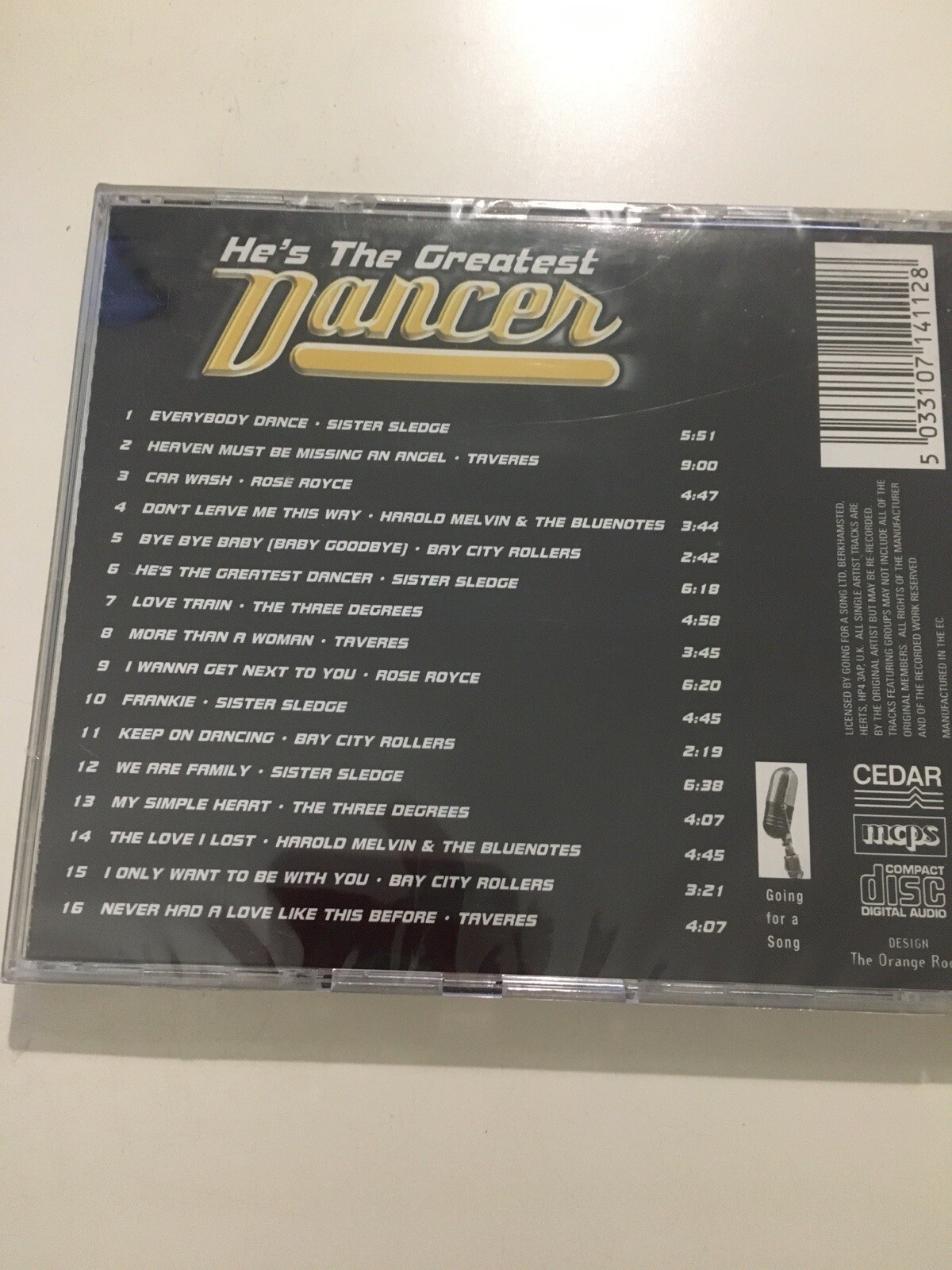 He's The Greatest Dancer 16 Disco Dance Floor Fillers CD Album, new and