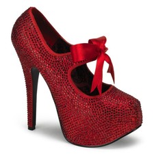 Bordello Luxus-Plateau-Pumps