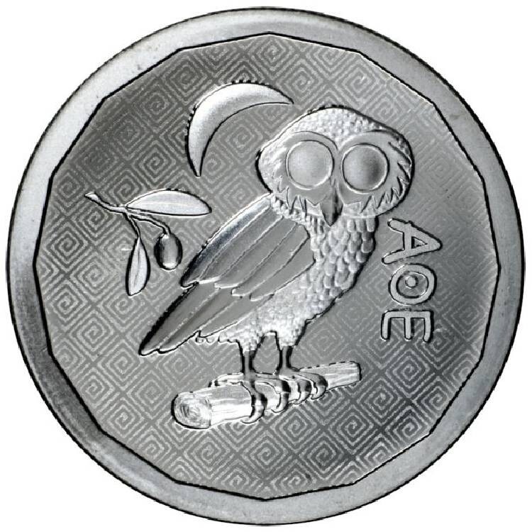 Athena Owl 2024 £1 1 oz Fine Silver BU Coin St Helena | eBay