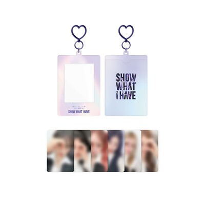 IVE THE 1ST WORLD TOUR SHOW WHAT I HAVE MD PHOTOCARD HOLDER +