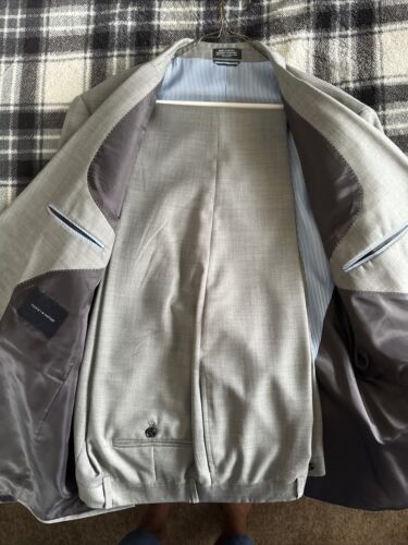 tommy hilfiger suit 2 piece Grey