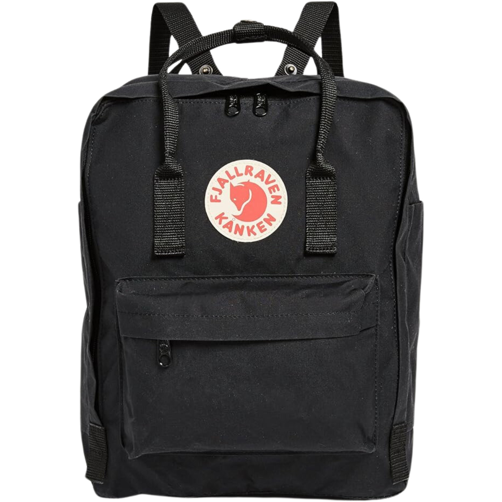 Fjällräven Kånken Clásico Mochila Unisex 16L (Negro) Resistente al Agua