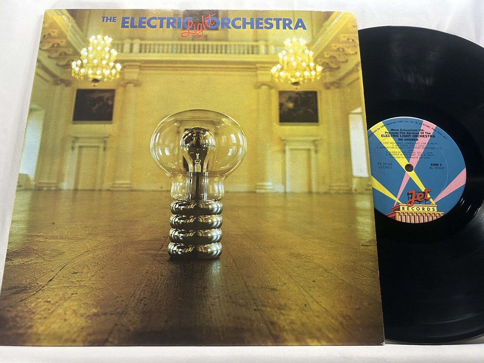 Electric Light Orchestra No Answer PZ 35524 Gatefold Queen Of The Hours Tested