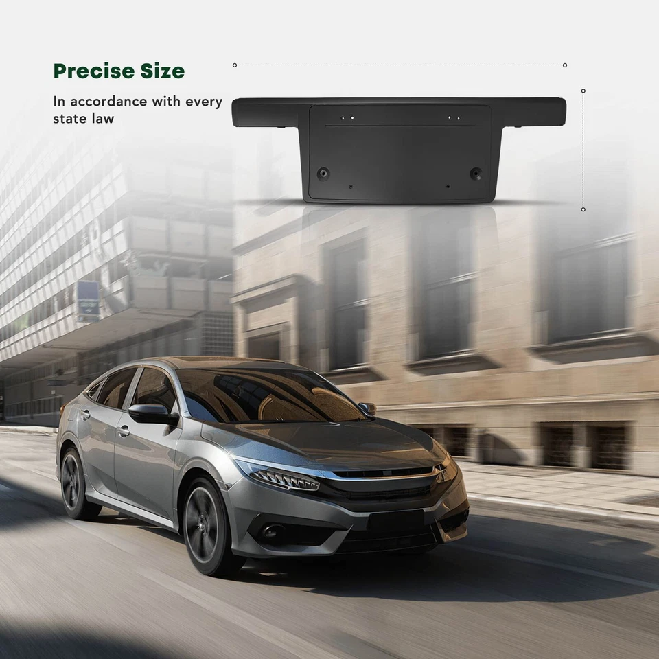 Soporte de matrícula frontal para BMW 750i 750Li 760Li 2006-2008 760i 2006 Foto 3 de 4