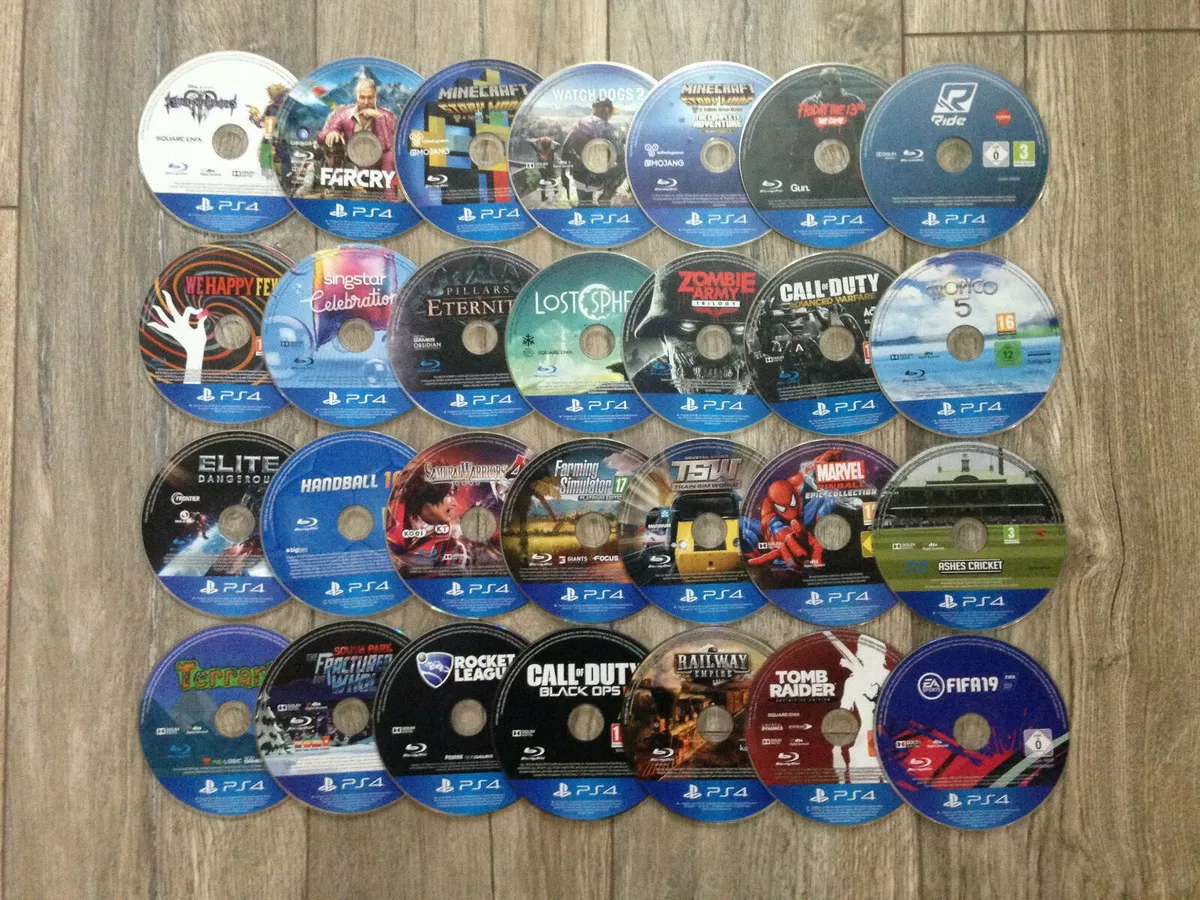 Sony PlayStation PS4 Games *Disc Only* - HUGE Selection - REGION FREE