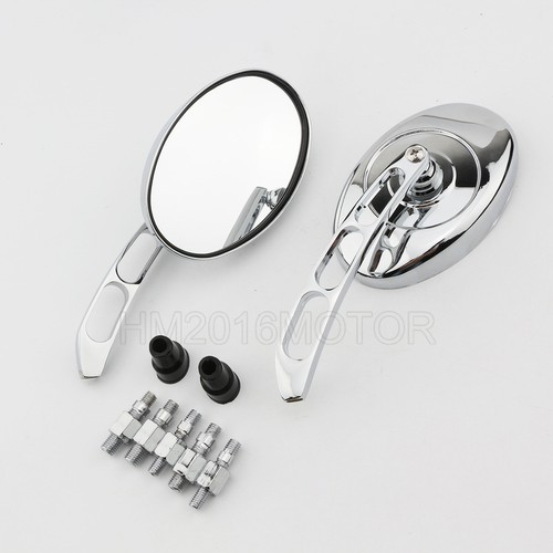 Motorcycle Rearview Mirrors For Yamaha V-Star 650 950 1100 1300 Classic - Picture 2 of 7