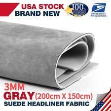 Headliner Fabric Suede with Foam-Backed Roof Panel Lining Upholstery Renew