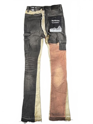 Neu mit Etikett Valabasas Herrenjeans Chicago Brasswood 30 Zoll Taille Schlag - Bild 7 von 9