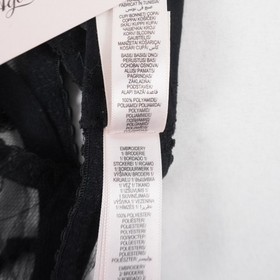 Agent Provocateur Astria Bra & Brief In Black/Silver (Set of 2) - W Size 36B & 5