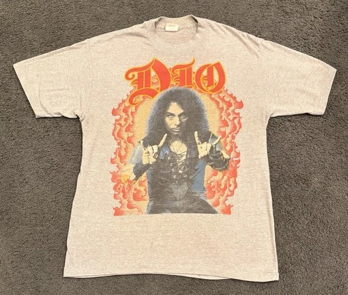 Dio Sacred Heart Concert Tour T-Shirt, Short-Sl 1980s vintage concert t-shirt, vintage, single stitch, B+ condition