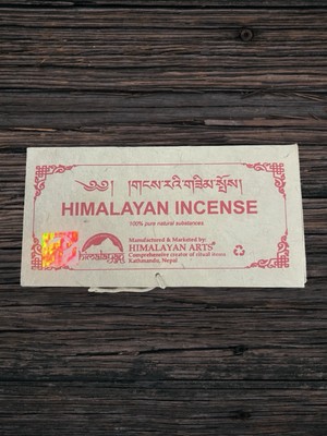 100% Pure Natural Substance Himalayan Incense Box