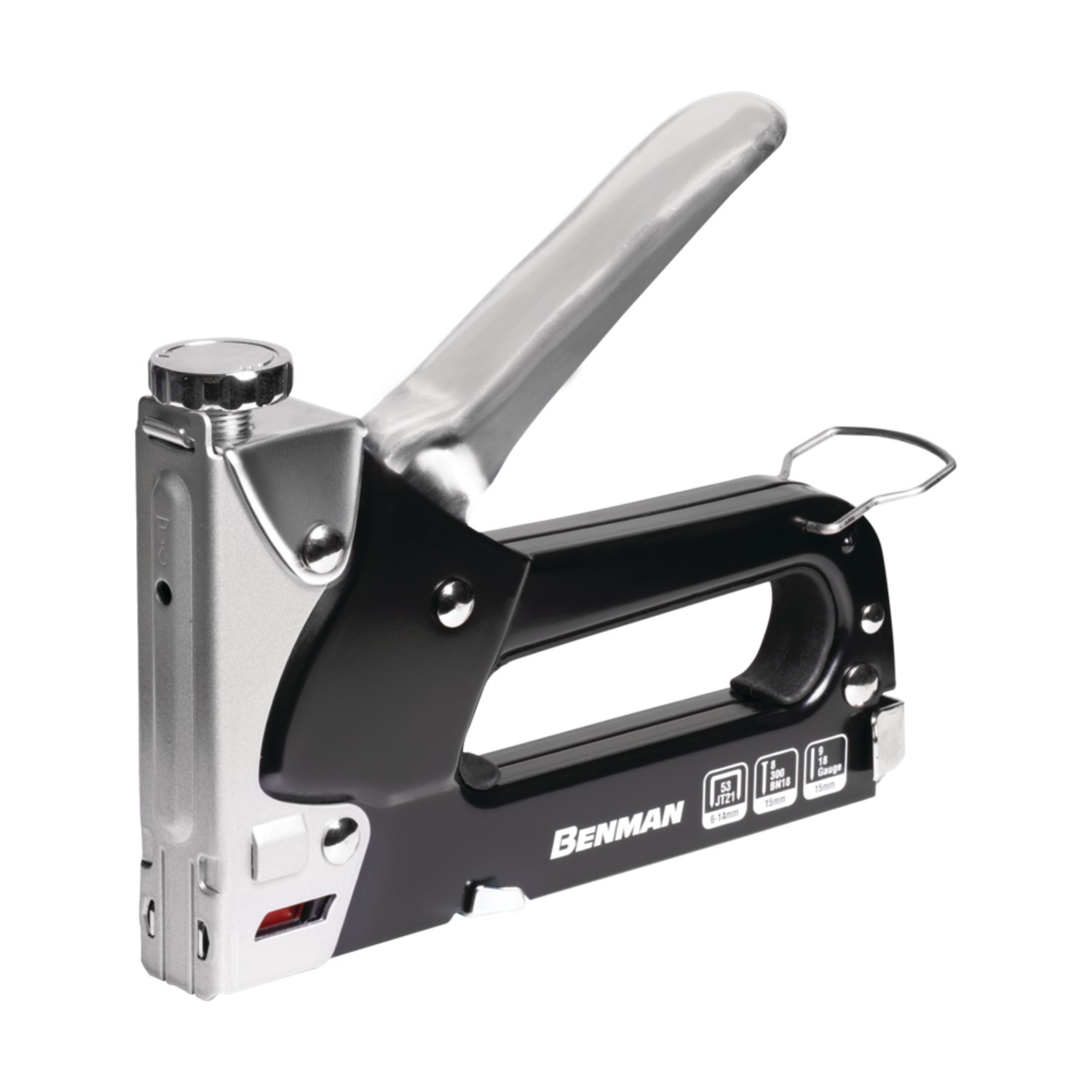 Benman S 53 graffatrice manuale 3 in 1 in acciaio