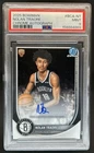 2025-26 Bowman Nolan Traore Chrome Auto Autograph RC Rookie #BCA-NT Nets PSA 9