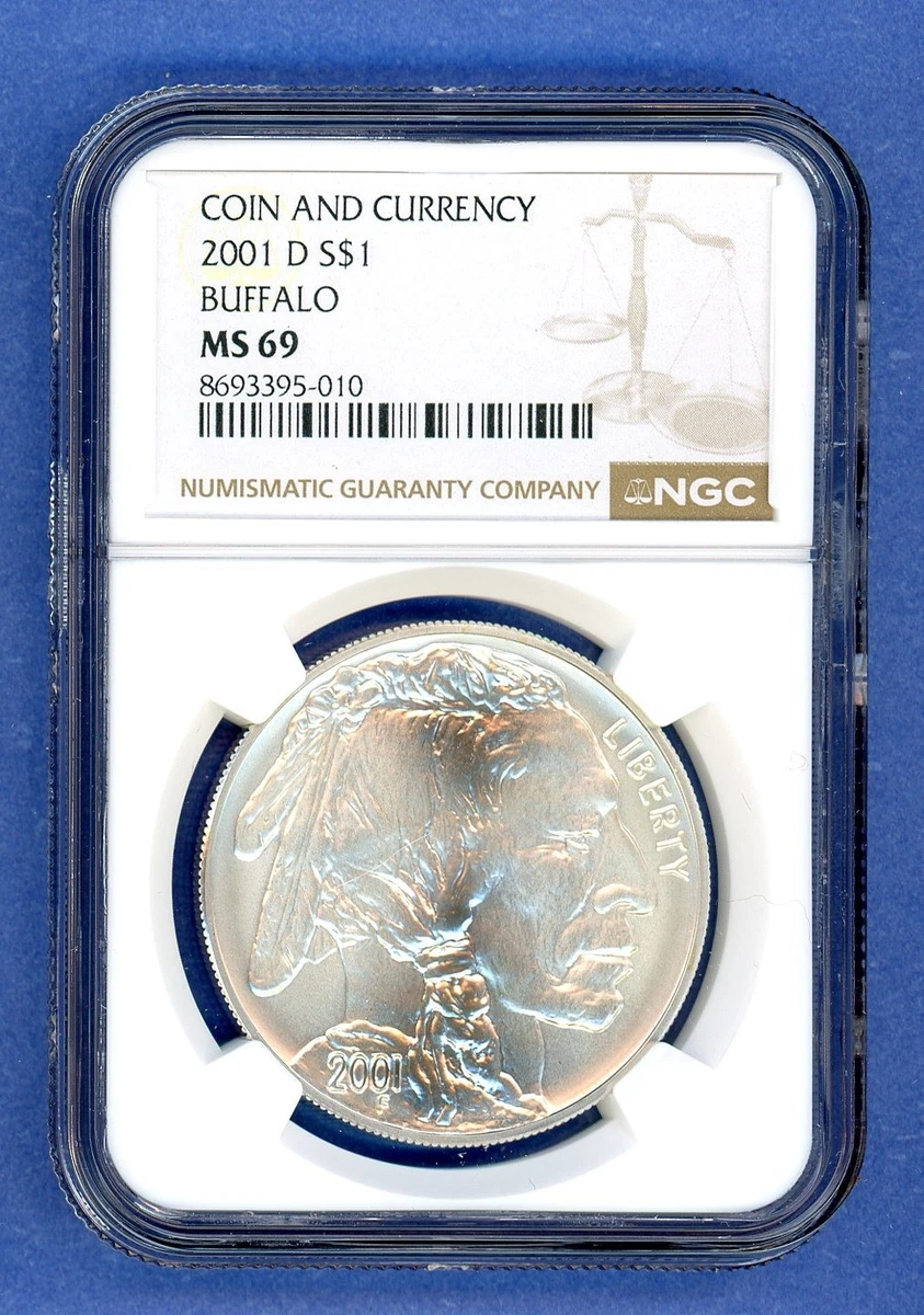 2001 D Buffalo MS 69 バッファロー 銀貨 アメリカ 2001 D Buffalo MS
