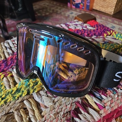 Smith Riot ChromaPop Violet Mirror Goggles - Black