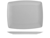 H&h Stoneware Servierplatte Bost/London Grau, 31X25 Cm, H&h