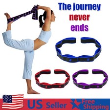 Resistance Bands Loop Set of 8 Exercise Workout CrossFit Fitness Yoga Booty Band